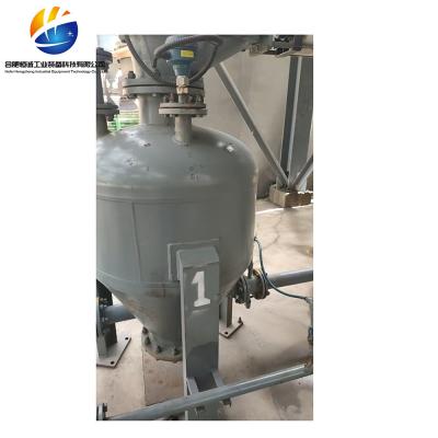 China Coal Powder Pneumatic Conveying Silo Pump With Conveying Capacity 12 - 50 T/H for sale