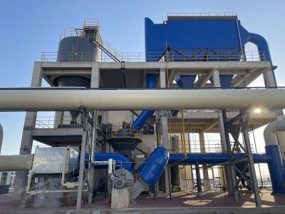 Chine Système de désulfuration de poudre de chaux hydratée Calcaire ultrafin moulin vertical 325 Maillage Mil poudre de carbonate de calcium à vendre