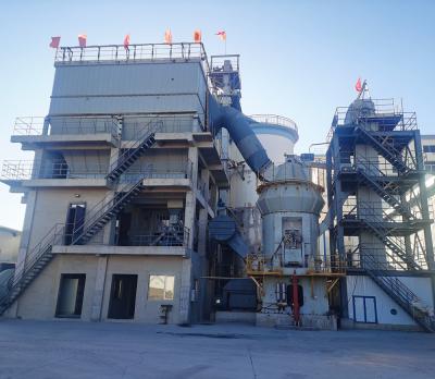 China Verticale rollenmolen Calciumcarbonaat Calcite Gips Kalksteen Cement Steenkool slakkenmalen Te koop