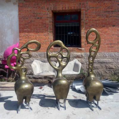 Chine Moulage animal de statues de Fawn Garden Life Size Bronze de résumé décoratif à vendre