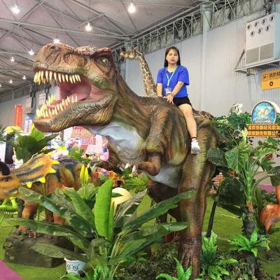 China Animatronic Realistic Ride On Electric Dinosaur Motorized Dinosaur Ride On Toy for sale