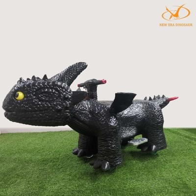 China Kid Electric Dinosaur Ride Ons Cartoon Scooter Ride On Walking Dinosaur Toy for sale