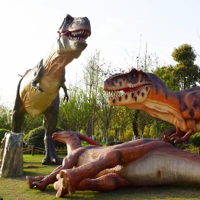 China Decorative Realistic Dinosaur Models Simulated T Rex Realistic Model for sale