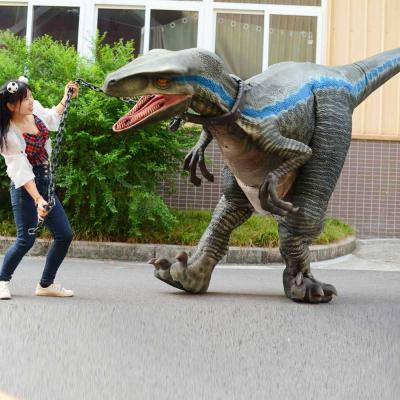 China Imaginative Play Animatronic Raptor Costume Dinosaur T Rex Costume Suit for sale