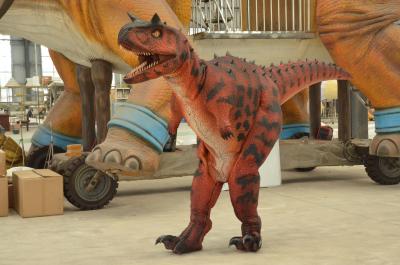 China 1.8M Real Dinosaur Costume Children'S Entertainment Life Like T Rex Costume for sale