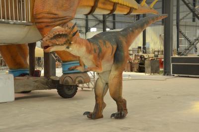 China Traje de tamaño natural al aire libre del dinosaurio de la vida real de la simulación del traje del Velociraptor en venta