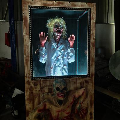 China Mirror Ghost Haunted House Props Haunted Mansion Props ISO for sale