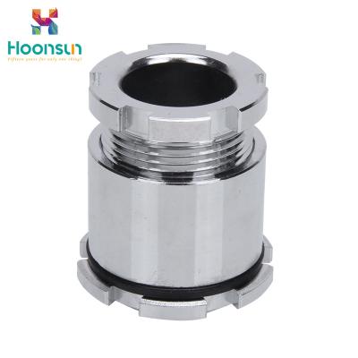 China JIS Type Marine Cable Gland Chromium Plated Single Compression Type for sale