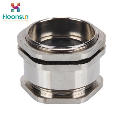 China DCG Single Compression Cable Gland / Explosion Proof Cable Gland With Sealing Nut for sale