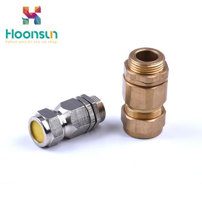 China CW Type Explosion Proof Cable Gland With Neoprene / Silicone Rubber Sealing Material for sale