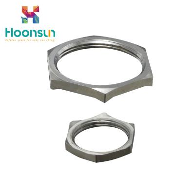 China NPT3 EMC Locknut Cable Gland Accessories IP68 Electroplating for sale