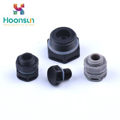 China Screw In Nylon M12 Plastic Vent Plug For Entertainment Lighting , CE Passed for sale