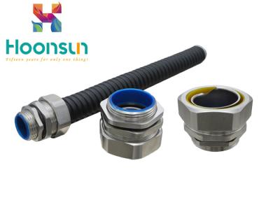China Chromium Plated Brass Metal Hose Fittings Waterproof IP65 With Stainless DPJ for sale