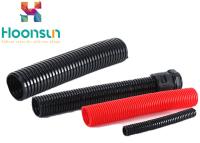 China Polypropylene Corrugated Flexible Hose Pipe 15.8mm For Wire Protection for sale