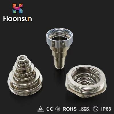 China Cable Gland Accessories Nickel Plated Brass Cable Gland Metal Reducer for sale