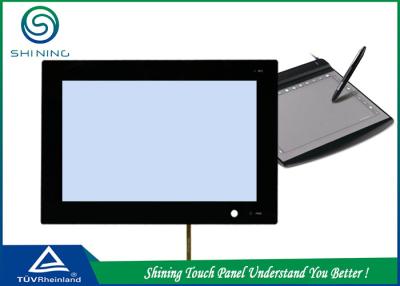 China Black Frame 7 Inch 4 Wire Resistive Touch Screen Panel For Office Device for sale
