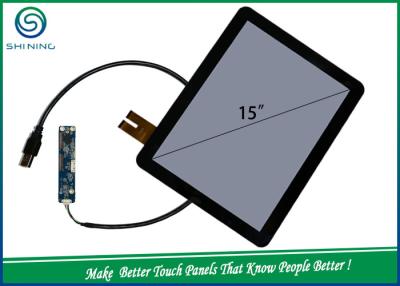 China 15'' 6H 2 Layers COB Capacitive Touch Sensor / Projected Capacitive Touch Panel For Industrial Monitor for sale