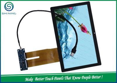 China COB Type Capacitive Touch Screen ITO Sensor Glass To Cover Glass Structure for sale