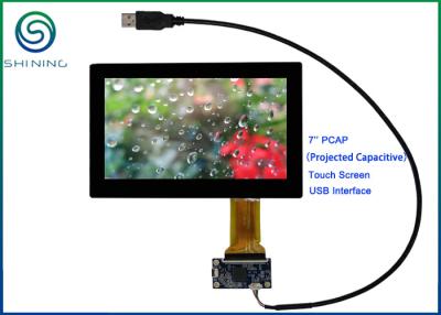 China ROHS 7'' USB PCAP Projected Capacitive Smart Home Touch Panel For Appliances for sale