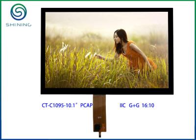 China IIC Interface PCT Projected Capacitive Touch Screen , 10.1