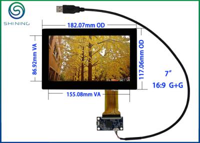 Κίνα USB 7» χωρητική οθόνη αφής, επιτροπή πολυ-αφής φακών κάλυψης γυαλιού ITO για τις ευφυείς συσκευές προς πώληση