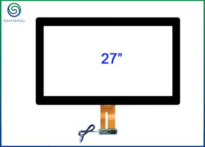 China 27.0 Inch Capacitive Touch Sensor Digitizer Bonded With 6H Cover Glass For Multi Touch Display for sale