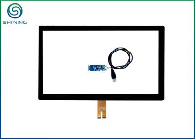 Китай Панель экрана касания ПКАП 21,5 дюйма с передним стеклом оптически скрепленным на стекле датчика касания продается