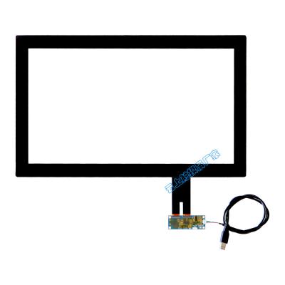 China 18.5 Inch USB Surface Capacitive Touch Panel Cover OD 456.95mm*277.45mm for sale