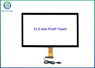 China 21,5 jogo de vidro do toque da polegada PCAP com controlador de USB e cabo de USB para monitores do toque à venda