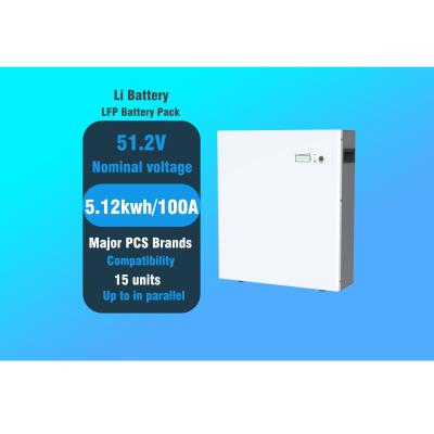 China 51.2V LiFePo4 Energy Storage Battery Pack Compatible With Mainstream PCS for sale