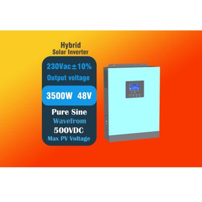 China IXCEED 3.5K48-G2 Off Grid enkelfasige hybride omvormer 3.5KW hoog rendement Te koop