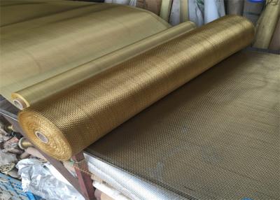 China Shielding Copper Wire Mesh Roll 3-20mm Hole 65%Copper Plus 35% Zinc Nonmagnetic for sale