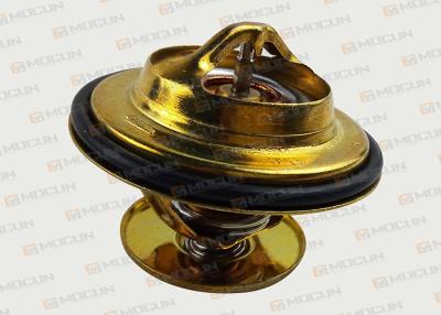 China Excavator 79 ℃ Car & Truck Thermostats Parts For  Golden Color for sale