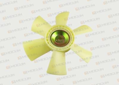 China Der Bagger-Ventilator-Ventilatorflügel-S6KT Blatt-Weiß-Farbe E320 E320B des Triebwerkgebläse-6 zu verkaufen