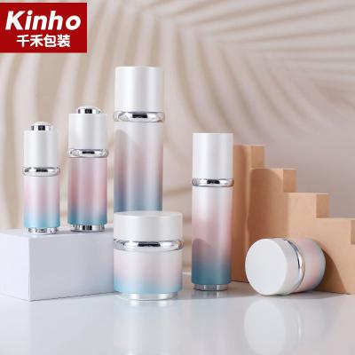 China 50ml 120ml Essential Oil Bottle ABS 15ml 30ml Airless Dropper Bottle Serum for sale