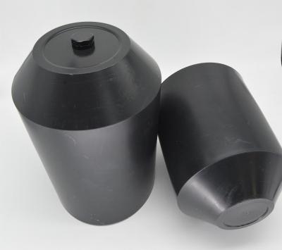China Elongación 300% contracción térmica del tubo Caps de extremo inflamabilidad UL 224 VW-1 en venta