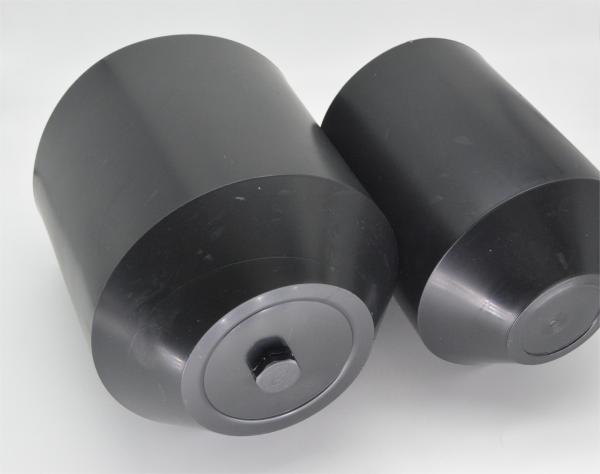 Quality 10mm-250mm Heat Shrink End Caps Dielectric Strength 15 KV/Mm for sale