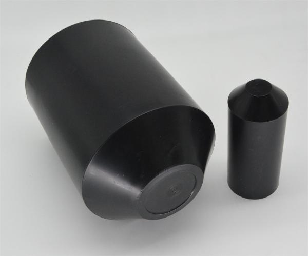 Quality RoHS Black Insulated Heat Shrink Wire Caps 10mm To 160mm for sale
