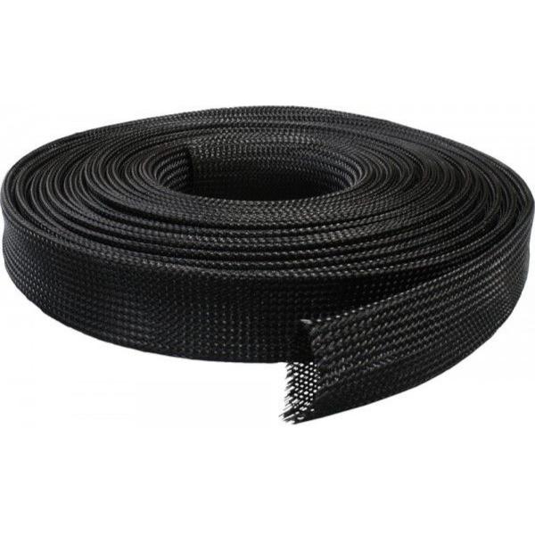 Quality High Flexibility PET Expandable Braided Sleeving Abrasion Resistance for sale