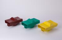 Quality 10mm Width Electrical Cable Accessories Busbar Joint Covers I Type L Type T Type for sale