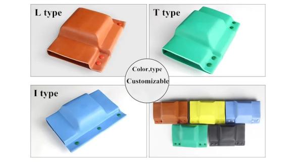 Quality 10mm Width Electrical Cable Accessories Busbar Joint Covers I Type L Type T Type for sale