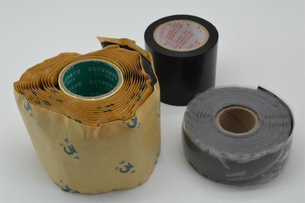 Quality Silicone Rubber Self Adhesive Electrical TAPE 6.3N/Cm High Volume Resistivity for sale