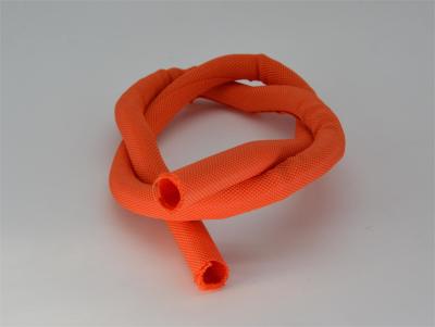 China Reusable Polyethylene Terephthalate Self Wrapping Split Braided Sleeving for sale