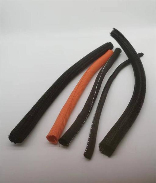 Quality Abrasion Resistance Self Wrapping Sleeving Pet Braided Sleeving ROHS UL for sale