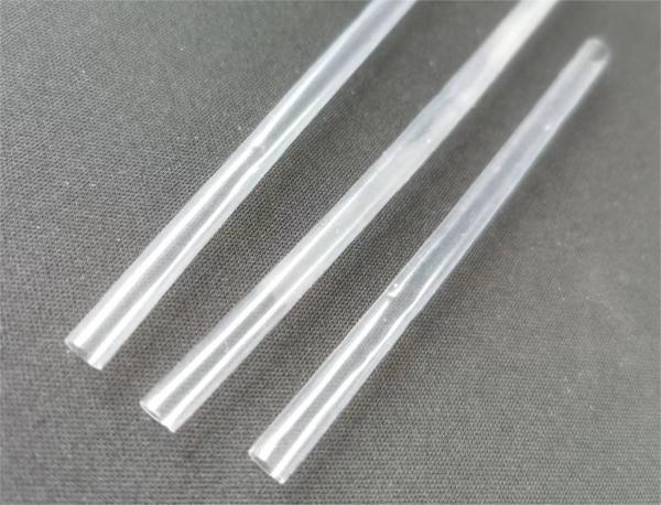 Quality Transparent Thin Wall PVDF Heat Shrink Tubing Semi-rigid Polyvinylidene Fluoride for sale