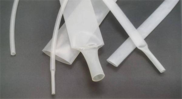 Quality Transparent Thin Wall PVDF Heat Shrink Tubing Semi-rigid Polyvinylidene Fluoride for sale