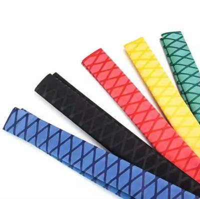 China 15mm High Flexibility Colorful Skid Proof Non Slip Heat Shrink Sleeve Tube For Fishing Rod for sale
