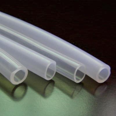 China Highly Transparent Electronic Silicone Rubber Tube  RoHS Coppliant for sale