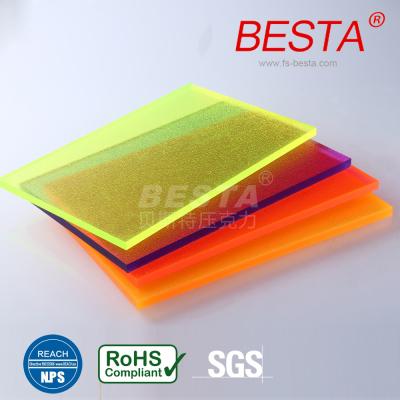 Κίνα 2mm 3mm 5mm 6mm χρωματιστά ακρυλικά φύλλα Custom Laser Cut Acrylic Panels προς πώληση
