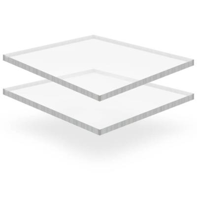 China Transparent Acrylic Diffuser Sheet 10mm Acrylic Panels For Fluorescent Lighting for sale